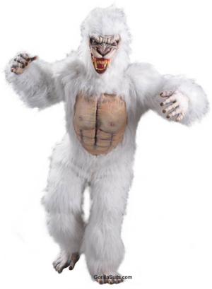 Snow Beast - White Gorilla Costume