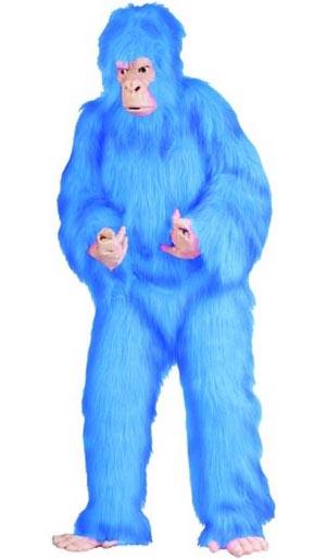Blue Gorilla Suit Costume