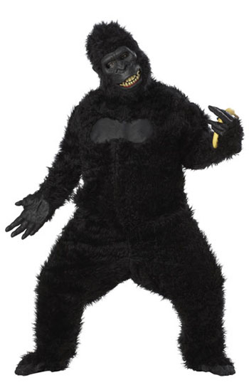 Goin' Ape Gorilla Costume with Chest - LW - Plus Size 2XL