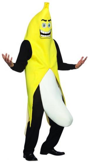 Naughty Banana Flasher Costume - Adult Deluxe