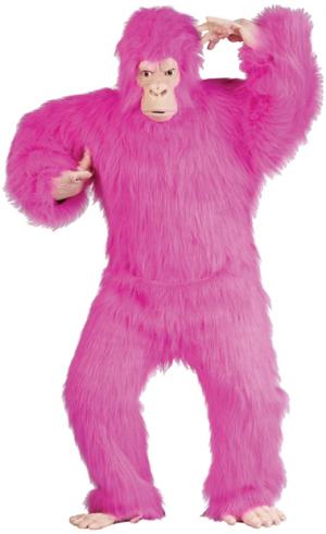 Pink Gorilla Suit Costume