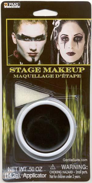 Full Coverage Stage Makeup - Black