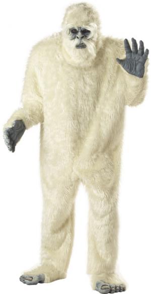 White Abominable Snowman Costume